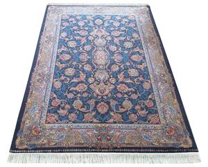 DY Hodvábny exkluzívny koberec Qum Silk 08 - modrá Rozmer: 160x230 cm
