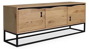 Dizajnový TV stolík Massive Artwork 150 cm vzor dub