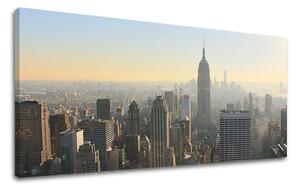 Obraz na stenu Panoráma MESTO / NEW YORK (moderné obrazy na plátne)