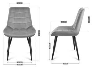 Jedálenská stolička Mark Adler Prince 3.0 Grey