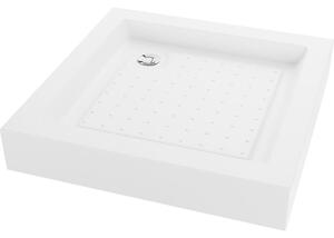 Mexen Rio štvorcová sprchová vanička 70 x 70 cm, biela- 45107070
