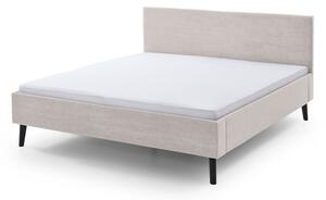 Béžová čalúnená dvojlôžková posteľ 180x200 cm Avola – Meise Möbel