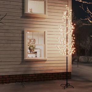 Kvitnúca čerešňa LED strom teplá biela 368 LED 300 cm