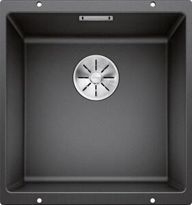 Blanco Subline 400-U, silgranitový drez pod pracovnú dosku 400x400x190 mm, 1-komorový, antracitová, BLA-523422