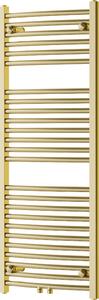 Mexen Ares kúpeľňový radiátor 1200 x 500 mm, 420 W, Zlatá - W102-1200-500-00-50
