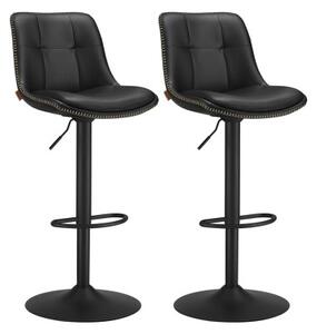 Set dvoch barových stoličiek LJB095B01