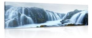 Obraz vznešené vodopády - 150x50