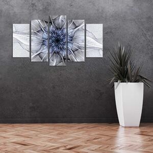 Wallity Viacdielny obraz BLUE BLOOM 59 110 x 60 cm