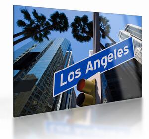 Sklenený obraz - Los Angeles (70x50 cm)