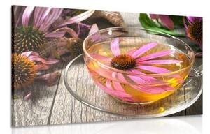 Obraz šálka bylinkového čaju - 90x60
