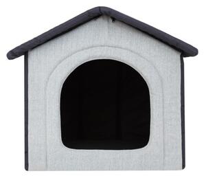 Búda pre psa INARI R1 sivá / granátová
