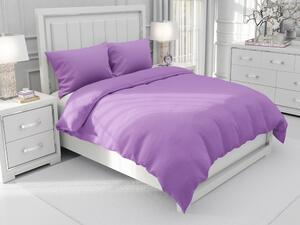 Biante Bavlnené jednofarebné posteľné obliečky Moni MO-007 Levanduľové Jednolôžko 140x200 a 70x90 cm