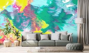 Samolepiaca tapeta abstrakcia v pastelových farbách - 300x200