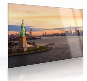 Sklenený obraz - New York city (70x50 cm)