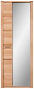 PREDSIEŇOVÁ SKRIŇA, farba buka, jadrový buk, 74/201/40 cm Linea Natura - Skrine, Online Only