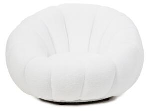Kreslo DOUILL otočné, krémové TEDDY 869414