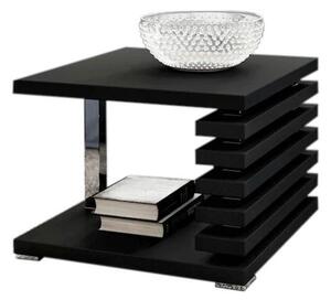 Konferenčný stolík GUIDE, 60x44x60 cm, čierny