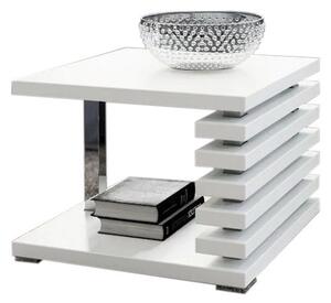 Konferenčný stolík GUIDE, 60x44x60 cm, biely