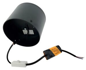 LED bodové svietidlo LED/10W/230V 3000/4000/6400K pr. 12 cm čierne