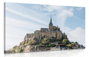 Obraz hrad Mont-Saint-Michel - 90x60
