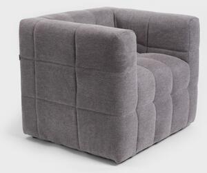 Kreslo BISKOTO sivé 710728