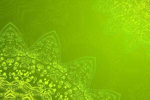 Obraz moderné prvky Mandaly v odtieňoch zelenej - 60x40