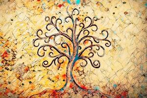 Obraz symbol stromu života - 60x40