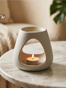 Sinsay - Keramická aróma lampa - krémová