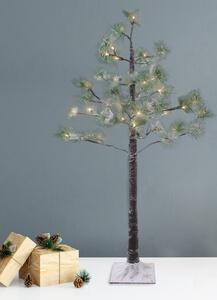 FLHF LED stromček Snežná borovica - 48 LED, 100cm