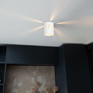 Dizajnové stropné svietidlo biele - Yana