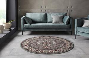 Nouristan - Hanse Home koberce Kruhový koberec Mirkan 104102 Grey - 160x160 (priemer) kruh cm