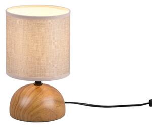 Stolová lampa Reality Luci drevodekor R50351035