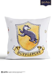 Obliečka na vankúš mikroplyš Harry Potter 40 × 40 cm - Bifľomor biele