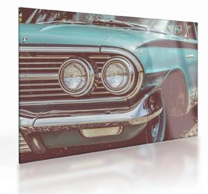 Sklenený obraz - Auto, vintage (70x50 cm)