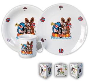 Thun Porcelánová jedálenská súprava THUN krtko 3ks