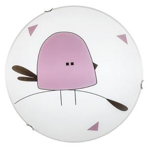 RABALUX 71278 Fowly stropné svietidlo detské D400mm 2xE27 biela, viacfarebná