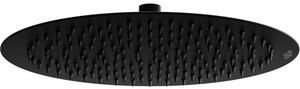 Mexen dažďová sprcha slim 30 cm, čierna - 79230-70