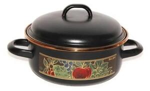 BELIS Gold smaltovaný randlík 16 cm, 1,25 l