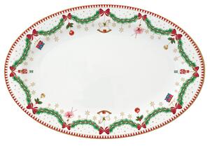 Vianočný podnos oválny 35x23,5cm