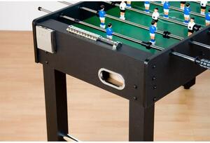 Stolný futbal čierny MDF 121 x 101 x 79 cm