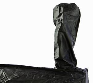Ochranný obal na gril SMOKER - čierny cca 180 x 70 x 104 cm