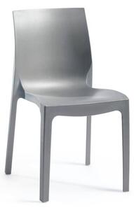 Kreslo EMMA , 84 x 50 x 51 cm, sivá