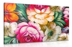 Obraz impresionistický svet kvetín - 60x40