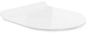 Mexen pomaly klesajúca doska slim, duroplast, biela - 39010100