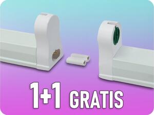Spectrum LED Držiak na trubicu T8 1200mm, nadpájateľný, 1+1 zadarmo! [WOJ+14306]