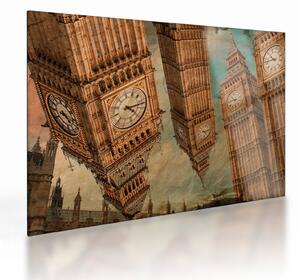 Sklenený obraz - Big Ben, Londýn (70x50 cm)