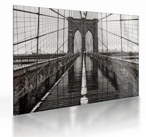 Sklenený obraz - Brooklynský most (70x50 cm)