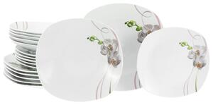 JEDÁLENSKÝ SERVIS Square Orchidee 18-dielne Creatable - Online Only bytové doplnky, Online Only
