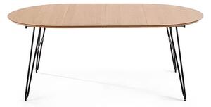 MUZZA ROZKLADACÍ JEDÁLENSKÝ STÔL VANOC 120 (200) X 120 cm PRÍRODNÝ