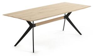 MUZZA JEDÁLENSKÝ STÔL AMETHYST 160 X 90 cm DUB